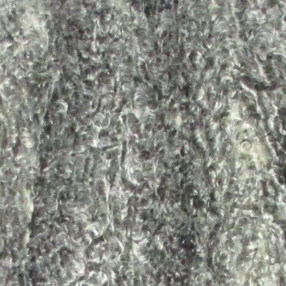 Vintage Silver Gray Persian Lamb Fur Coat - Picture 3 of 11